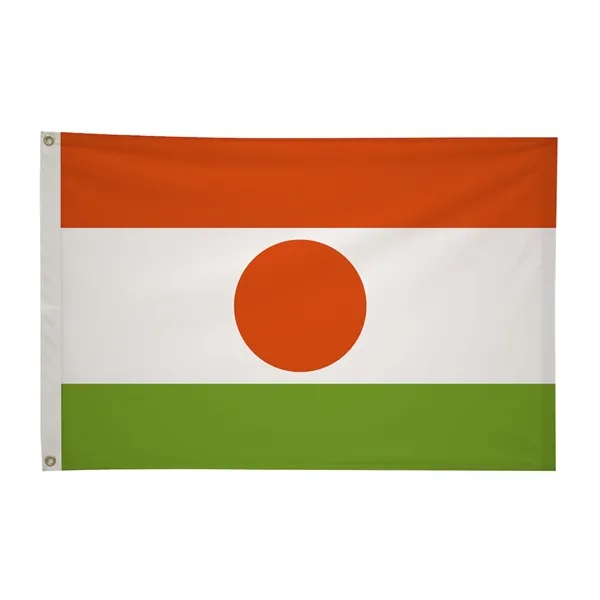 2' x 3' international flag with snow-white header and brass grommets.... from ASI 87188 Showdown Displays