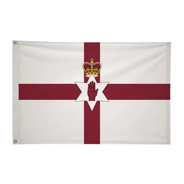 2' x 3' international flag with snow-white header and brass grommets.... from ASI 87188 Showdown Displays
