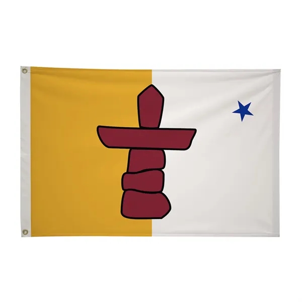 2' x 3' international flag with snow-white header and brass grommets.... from ASI 87188 Showdown Displays