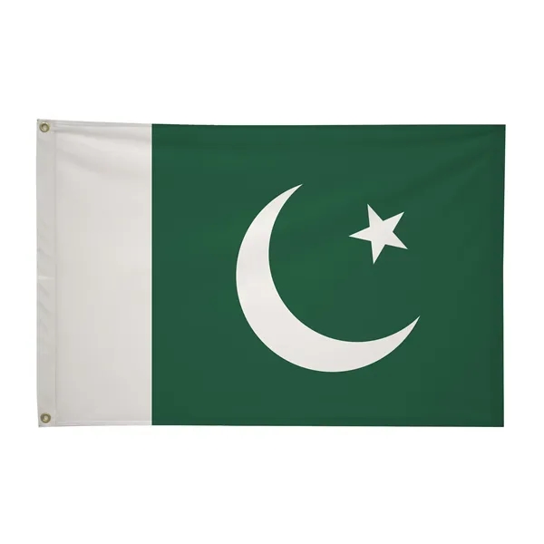 2' x 3' international flag with snow-white header and brass grommets.... from ASI 87188 Showdown Displays