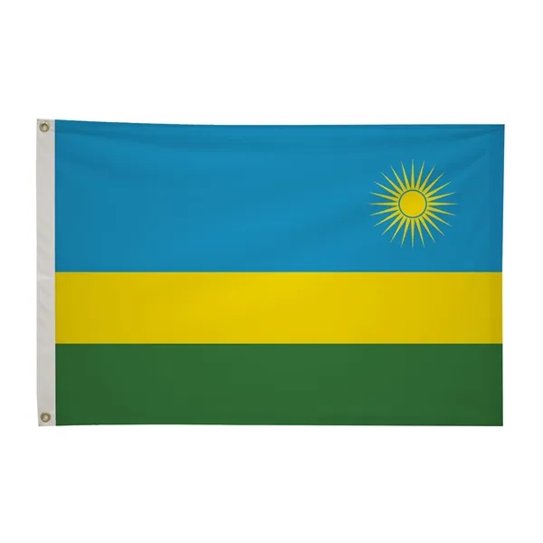 2' x 3' international flag with snow-white header and brass grommets.... from ASI 87188 Showdown Displays