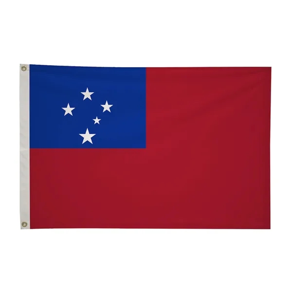 2' x 3' international flag with snow-white header and brass grommets.... from ASI 87188 Showdown Displays