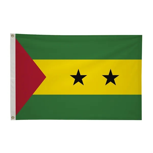 2' x 3' international flag with snow-white header and brass grommets.... from ASI 87188 Showdown Displays