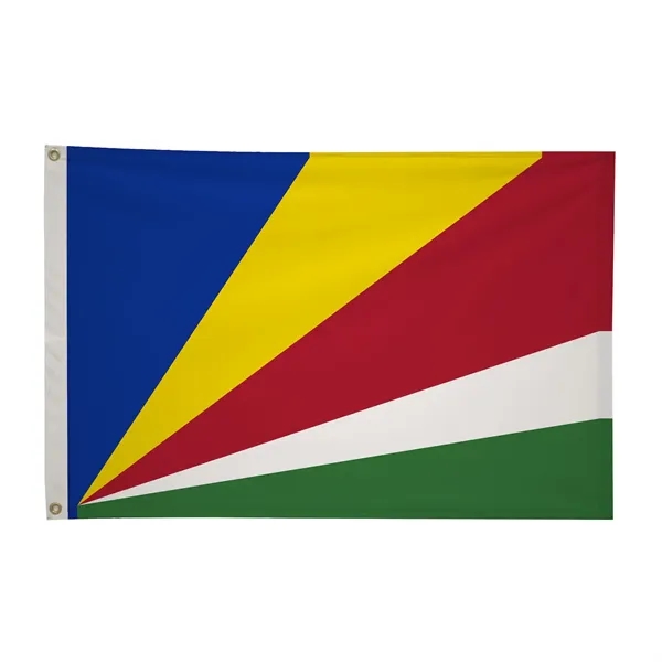 2' x 3' international flag with snow-white header and brass grommets.... from ASI 87188 Showdown Displays