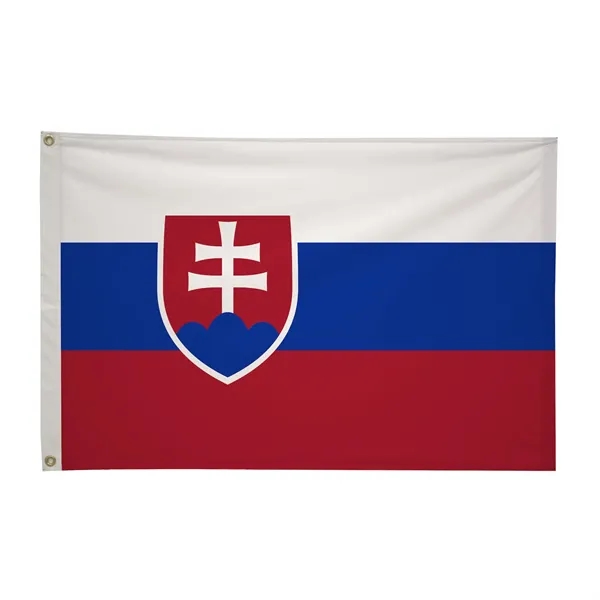 2' x 3' international flag with snow-white header and brass grommets.... from ASI 87188 Showdown Displays
