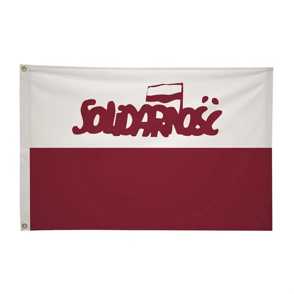 2' x 3' international flag with snow-white header and brass grommets.... from ASI 87188 Showdown Displays