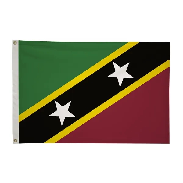 2' x 3' international flag with snow-white header and brass grommets.... from ASI 87188 Showdown Displays