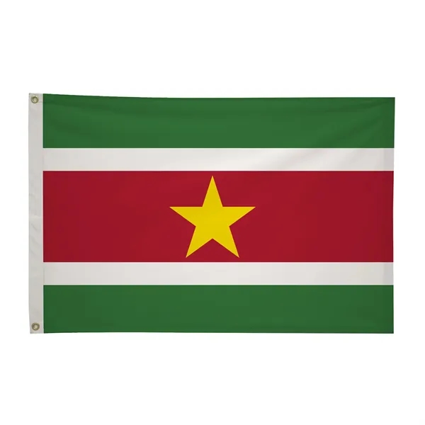 2' x 3' international flag with snow-white header and brass grommets.... from ASI 87188 Showdown Displays