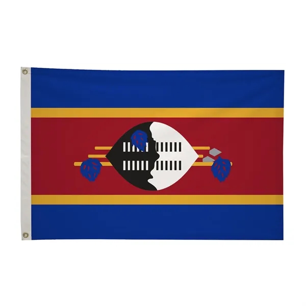 2' x 3' international flag with snow-white header and brass grommets.... from ASI 87188 Showdown Displays