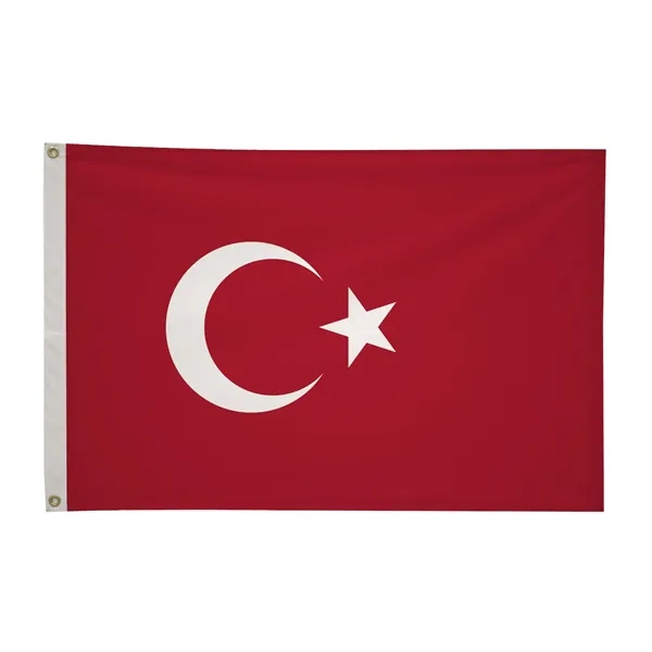 2' x 3' international flag with snow-white header and brass grommets.... from ASI 87188 Showdown Displays