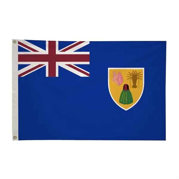 2' x 3' international flag with snow-white header and brass grommets.... from ASI 87188 Showdown Displays