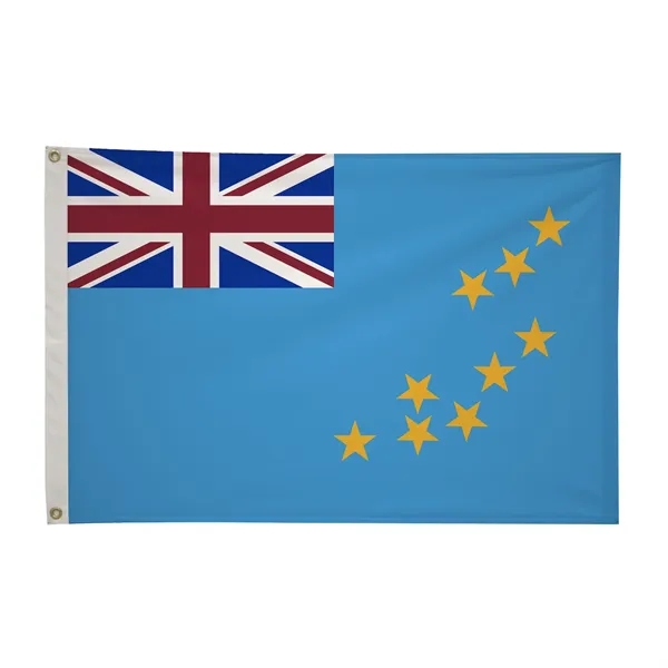 2' x 3' international flag with snow-white header and brass grommets.... from ASI 87188 Showdown Displays