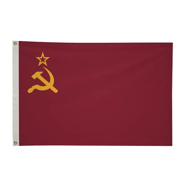 2' x 3' international flag with snow-white header and brass grommets.... from ASI 87188 Showdown Displays