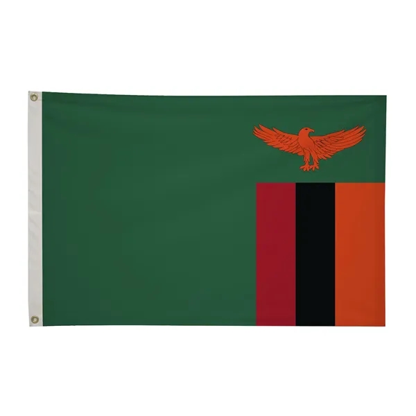 2' x 3' international flag with snow-white header and brass grommets.... from ASI 87188 Showdown Displays