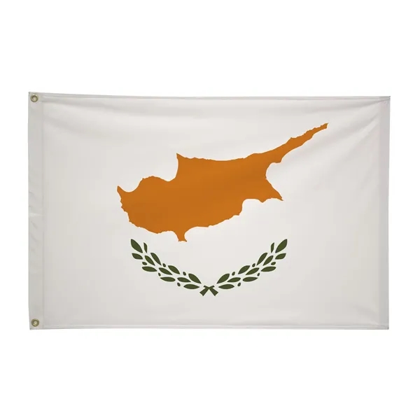 2' x 3' international flag with snow-white header and brass grommets.... from ASI 87188 Showdown Displays