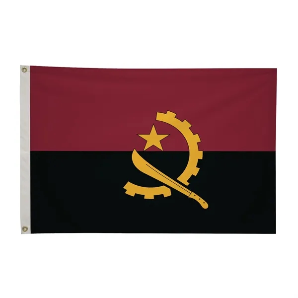 2' x 3' international flag with snow-white header and brass grommets.... from ASI 87188 Showdown Displays