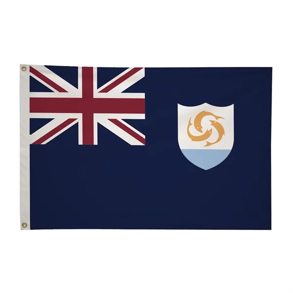 2' x 3' international flag with snow-white header and brass grommets.... from ASI 87188 Showdown Displays