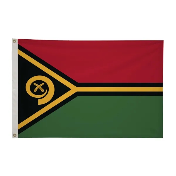 2' x 3' international flag with snow-white header and brass grommets.... from ASI 87188 Showdown Displays