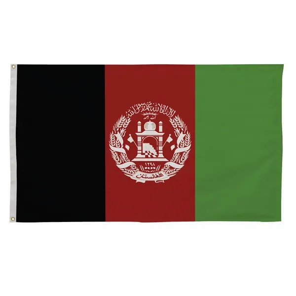 3' x 5' international flag with snow-white header and brass grommets.... from ASI 87188 Showdown Displays