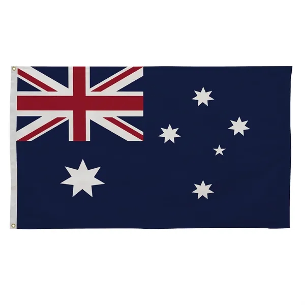 3' x 5' international flag with snow-white header and brass grommets.... from ASI 87188 Showdown Displays