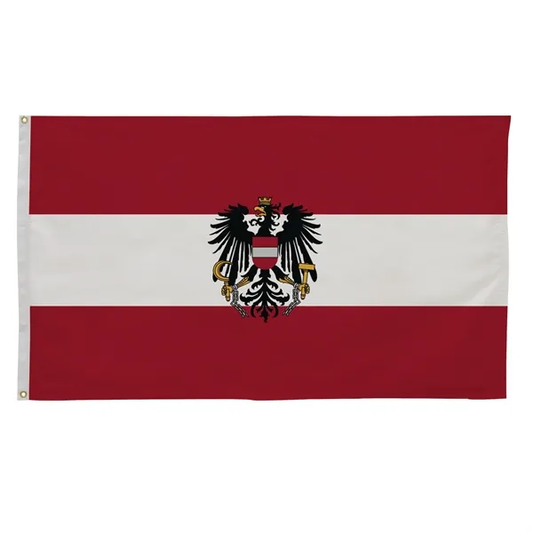 3' x 5' international flag with snow-white header and brass grommets.... from ASI 87188 Showdown Displays