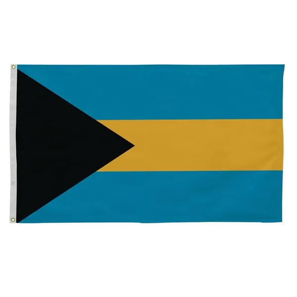 3' x 5' international flag with snow-white header and brass grommets.... from ASI 87188 Showdown Displays
