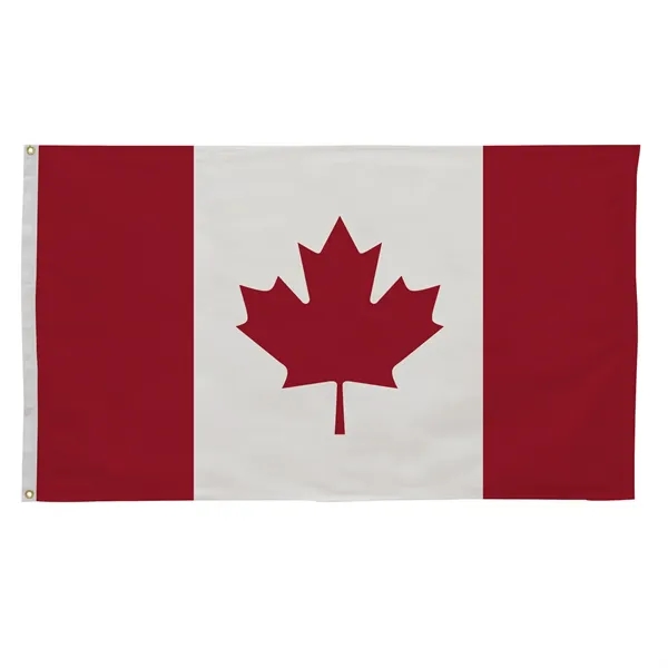 3' x 5' international flag with snow-white header and brass grommets.... from ASI 87188 Showdown Displays