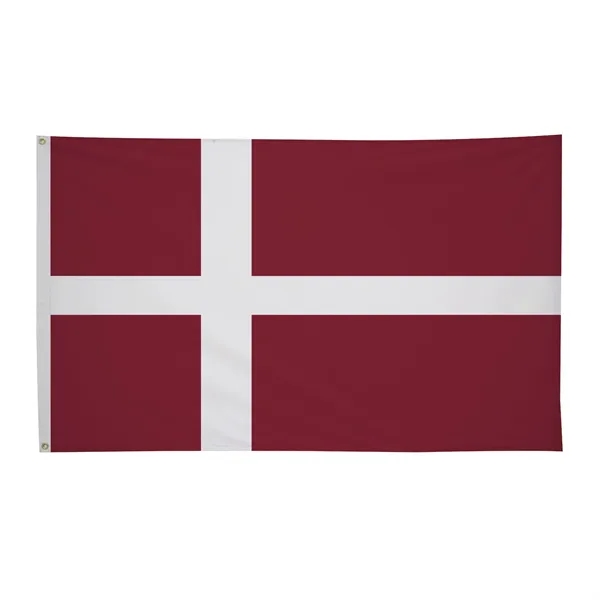 3' x 5' international flag with snow-white header and brass grommets.... from ASI 87188 Showdown Displays