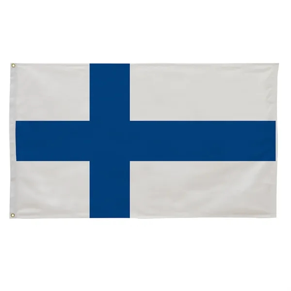 3' x 5' international flag with snow-white header and brass grommets.... from ASI 87188 Showdown Displays