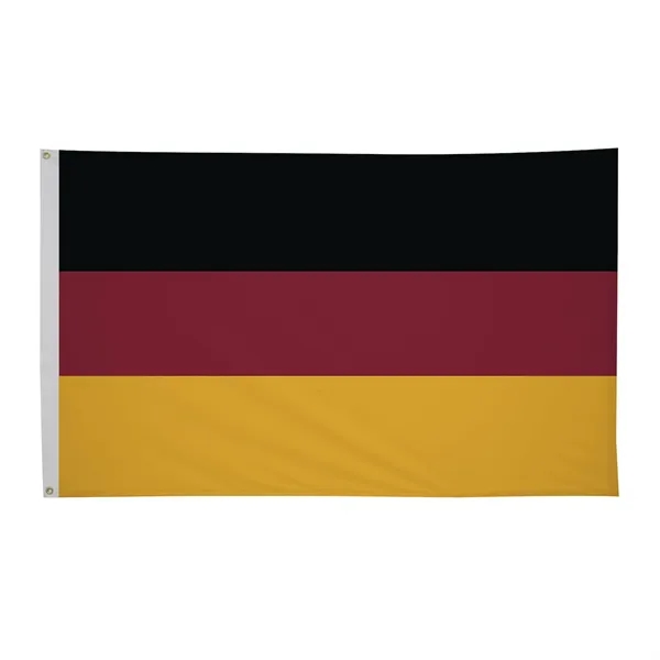 3' x 5' international flag with snow-white header and brass grommets.... from ASI 87188 Showdown Displays