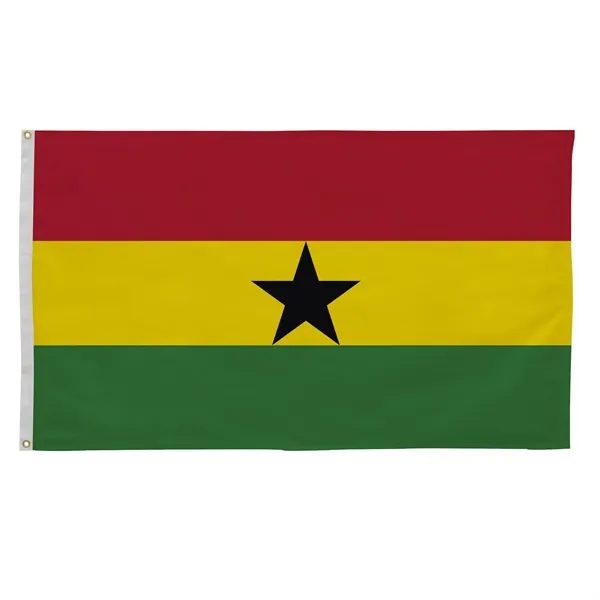 3' x 5' international flag with snow-white header and brass grommets.... from ASI 87188 Showdown Displays