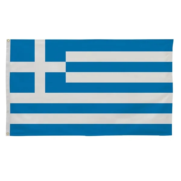 3' x 5' international flag with snow-white header and brass grommets.... from ASI 87188 Showdown Displays