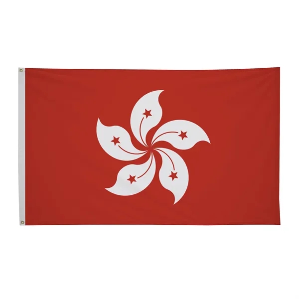 3' x 5' international flag with snow-white header and brass grommets.... from ASI 87188 Showdown Displays