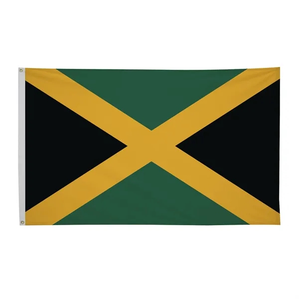 3' x 5' international flag with snow-white header and brass grommets.... from ASI 87188 Showdown Displays