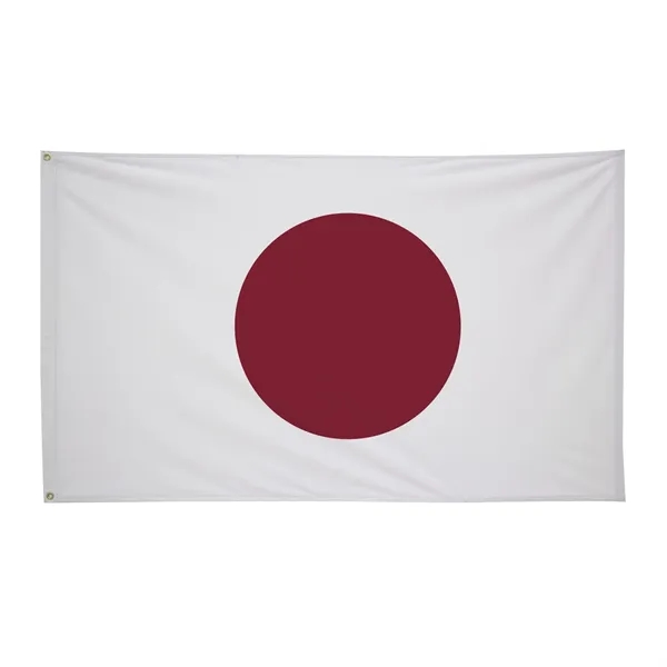 3' x 5' international flag with snow-white header and brass grommets.... from ASI 87188 Showdown Displays