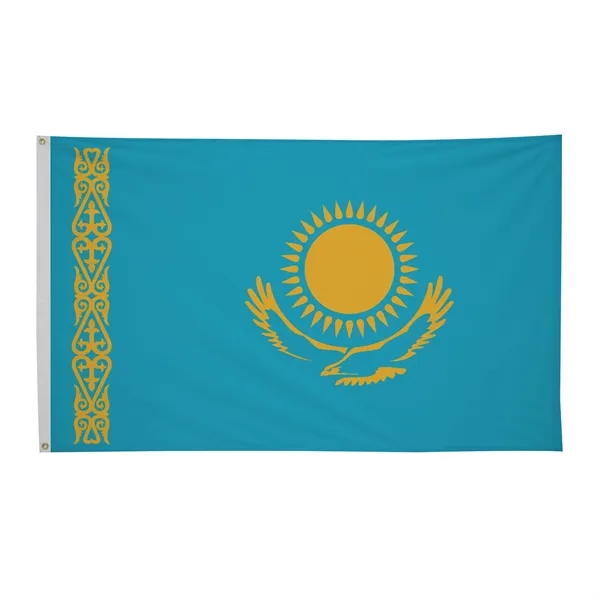 3' x 5' international flag with snow-white header and brass grommets.... from ASI 87188 Showdown Displays