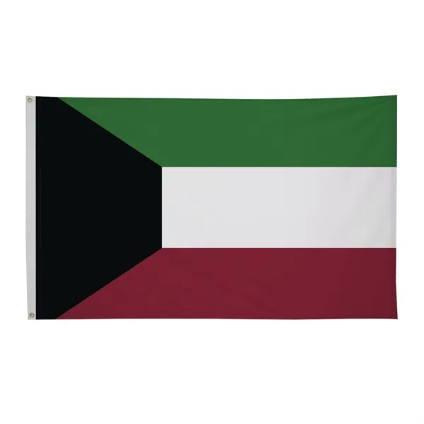 3' x 5' international flag with snow-white header and brass grommets.... from ASI 87188 Showdown Displays