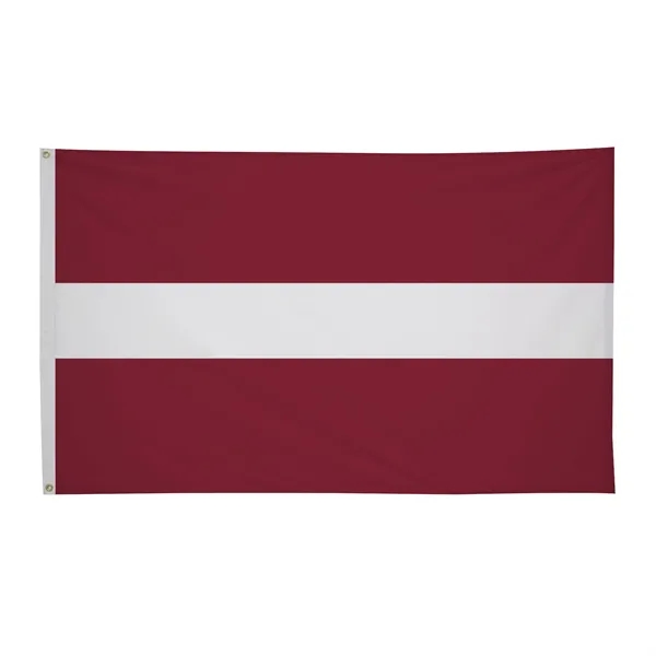 3' x 5' international flag with snow-white header and brass grommets.... from ASI 87188 Showdown Displays