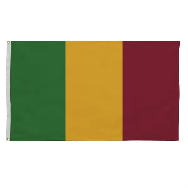 3' x 5' international flag with snow-white header and brass grommets.... from ASI 87188 Showdown Displays