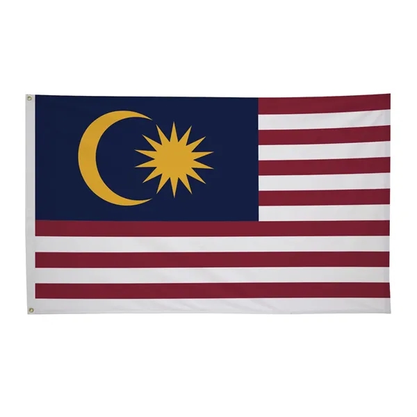 3' x 5' international flag with snow-white header and brass grommets.... from ASI 87188 Showdown Displays