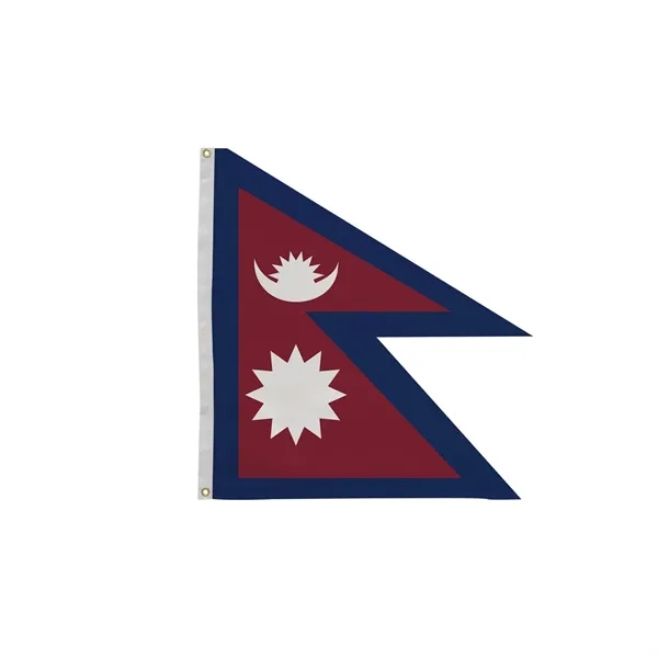 3' x 5' international flag with snow-white header and brass grommets.... from ASI 87188 Showdown Displays