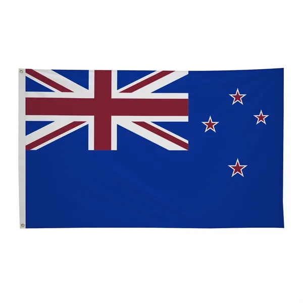 3' x 5' international flag with snow-white header and brass grommets.... from ASI 87188 Showdown Displays