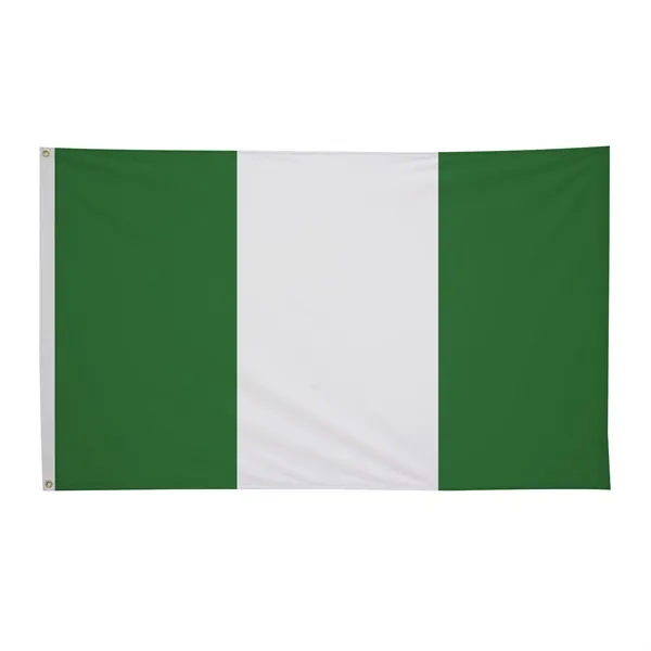 3' x 5' international flag with snow-white header and brass grommets.... from ASI 87188 Showdown Displays