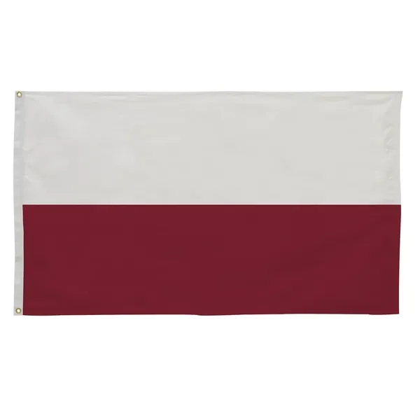 3' x 5' international flag with snow-white header and brass grommets.... from ASI 87188 Showdown Displays