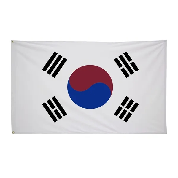 3' x 5' international flag with snow-white header and brass grommets.... from ASI 87188 Showdown Displays