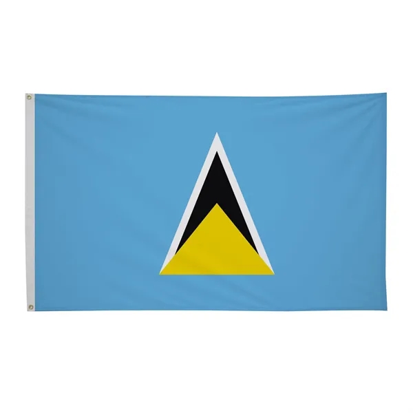 3' x 5' international flag with snow-white header and brass grommets.... from ASI 87188 Showdown Displays