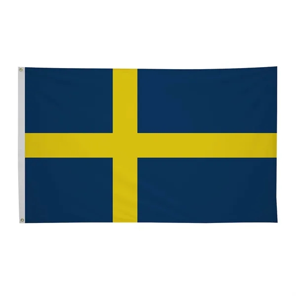 3' x 5' international flag with snow-white header and brass grommets.... from ASI 87188 Showdown Displays