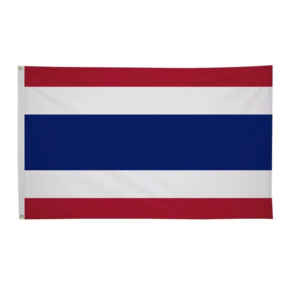 3' x 5' international flag with snow-white header and brass grommets.... from ASI 87188 Showdown Displays