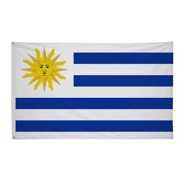 3' x 5' international flag with snow-white header and brass grommets.... from ASI 87188 Showdown Displays