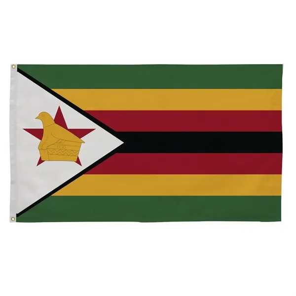 3' x 5' international flag with snow-white header and brass grommets.... from ASI 87188 Showdown Displays